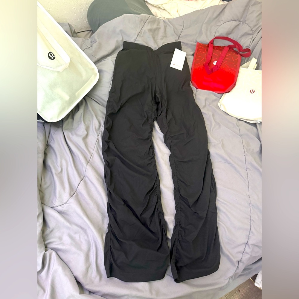 Lululemon dance studio slim fit HR flare pants size S or M NWT!